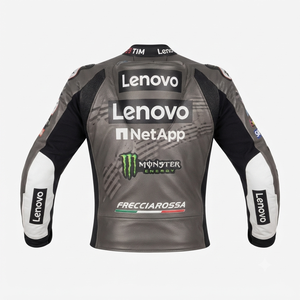 Men’s Cowhide Leather <b>Racing</b> <b>Jacket</b>/Chaqueta MotoCP Style CE Level 2 Armor Motorcycle Track Riding Protective Gear CE - Product Image 2