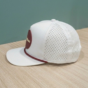Gorra Snapback Personalizada de 5 Paneles con Perforación Láser, Parche Redondo con Logotipo, OEM, ODM, Marca Privada, MOQ Bajo - Product Image 1