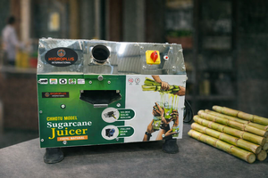 High Output Slim Model Sugarcane <b>Juice</b> <b>Extractor</b> Stainless Steel Mirror Finish Solid Roller Natural <b>Juice</b> Extraction Commercial - Product Image 3