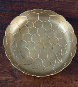 Handmade Serving Brass color Aluminum metal <b>Decorative</b> <b>Plate</b> Trays Plated Finished Hotel Serving Tray Home and Table Decoration - Product Image 6