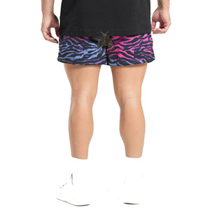 Men's Sublimation Printed <b>Animal</b> <b>Pattern</b> Shorts Quick Dry Elastic Waist Casual Short Pants 100% Polyester - Product Image 3