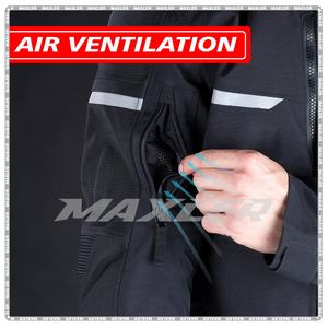 Veste de moto courte homologuée CE, respirante, légère, imperméable, textile, toutes saisons, vêtements de sport pour motards, coupe-vent - Product Image 4