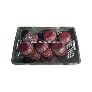 New Trending Beautiful Piece Best Design Soapstone Carving Bowl With Round Shape Polished Handmade Item For Decorative Gift Item - Product Image 3