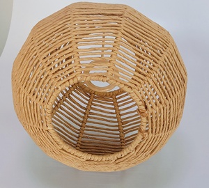 High sale Rattan Pendant <b>Light</b> Shade Handwoven Bamboo <b>Chandelier</b> for Outdoor Wedding Events Party Garden Decoration - Product Image 4