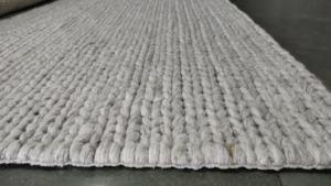 Alfombra de Lana Gruesa Hecha a Mano, Textura Sumac de Lujo, Rayas Modernas, Estilo Boho, para Sala de Estar, Tamaño Personalizado, Tejido Plano Suave y Grueso, 1 Pieza - Product Image 3