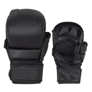 Gants de boxe et de MMA en cuir de qualité supérieure, à enroulement rapide, pour l'entraînement, le combat en cage, vente en gros, gants de MMA personnalisés - Product Image 3