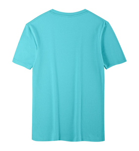 T-shirt personnalisé pour homme, coton pur de haute qualité 250g, col rond, manches courtes, couleur unie, nouveau t-shirt à manches courtes - Product Image 3