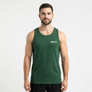 Gilet de sport décontracté imprimé, sans manches, respirant, 100% coton, séchage rapide, pour hommes et femmes - Product Image 5
