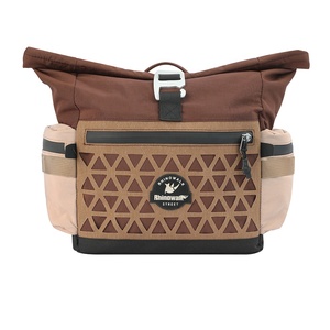 Bolsa de Manillar para Bicicleta Urbana Compacta Rhinowalk Serie <span class=keywords><strong>COSMOPOLIS</strong></span> de 6.5L, Bolsa de Almacenamiento Delantera Resistente para Bicicletas Plegables - Product Image 1