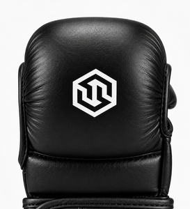 Guantes de MMA de Cuero con Logotipo Personalizado, Guantes de Boxeo de Entrenamiento con Dedos Descubiertos, con Soporte para Muñeca, Profesionales para Artes Marciales Mixtas - Product Image 5