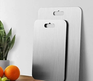 Planche à découper robuste en acier inoxydable pour la préparation de viandes, légumes et aliments, équipement de cuisine commerciale, vente en gros, exportation - Product Image 1