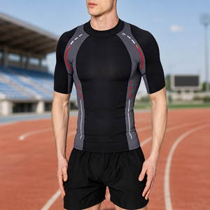 Hukangjie G4Free T-shirt de sport respirant en néoprène à manches courtes pour femme, protection solaire UPF 50+, séchage rapide, idéal pour l'extérieur, la gym et la randonnée - Product Image 2