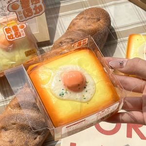 ของเล่นบีบได้เหมือนจริง รูปไข่ดาวน่ารัก ทำจากวัสดุ PU สำหรับบรรเทาความเครียดและความวิตกกังวล ของเล่นคลายเครียดสำหรับเด็กผู้หญิง - Product Image 4