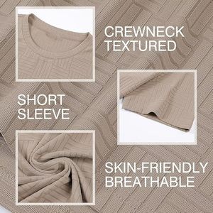 เสื้อยืดพรีเมียมผ้าฝ้ายสำหรับฤดูร้อน แบบยูนิเซ็กส์ สวมใส่สบาย ระบายอากาศได้ดี น้ำหนักเบา แขนสั้น แบบเรียบ - Product Image 5