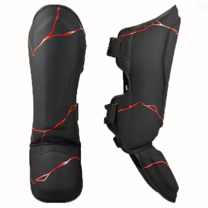 Bandages de boxe en cuir et coton personnalisés de haute qualité, fermeture auto-agrippante, légers, écologiques, protection professionnelle - Product Image 1