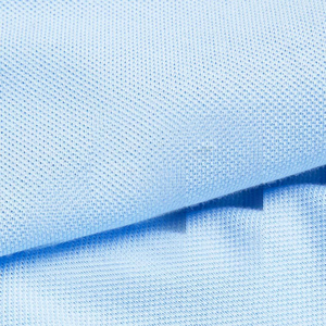 Polo de Punto de Manga Corta para Hombre, Color Sólido, Corte Regular, Casual, Azul Claro - Product Image 6