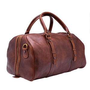 Bolsa de Viaje, Maleta Resistente, Gran Capacidad, Cierre de Cremallera de Cuero, Impermeable, Ligera, Equipaje de Cabina, Viaje de Negocios - Product Image 3