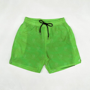 Sport Men Workout Basketball Shorts <b>Mesh</b> 2 in 1 Gym Casual Windproof Front Logo Quick Dry 100% Cotton Shorts - Product Image 1