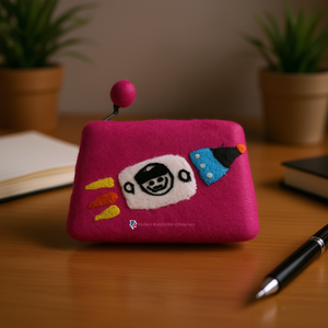 Bolso de Fieltro con Diseño de Cohete, Carteras Elegantes y con Estilo - Product Image 3