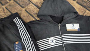 ชุดเซ็ตเสื้อฮู้ดดี้และกางเกงวอร์มพิมพ์ลายทั้งตัว ผ้าฝ้าย สไตล์วินเทจ สตรีทแวร์ ทรงโอเวอร์ไซส์ หนานุ่มพิเศษ - Product Image 2