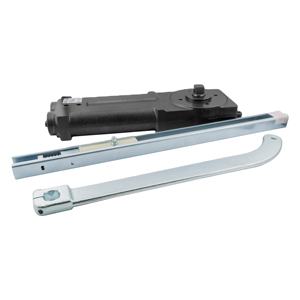 Ferme-porte hydraulique à bras coulissant en aluminium robuste pour porte vitrée OEM ODM - Product Image 1