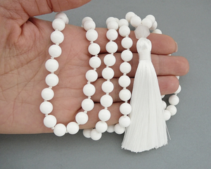 Rosario Islámico Tasbih de Hueso Blanco con 33/99 Cuentas para Dhikr, Venta al por Mayor - Product Image 5