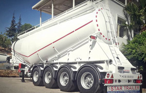 Remolque Silo de Cemento de Alta Calidad para Importación, Semirremolque Mezclador de Concreto a Granel - Product Image 5