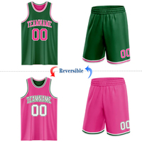 Maillot de basket-ball réversible imprimé, vêtements de sport personnalisés pour équipe, 100% polyester, séchage rapide, sans manches, logo personnalisé, maille unisexe
