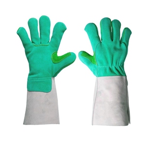 Gants de sécurité en cuir de vachette renforcé de qualité supérieure, résistants à l'abrasion, pour la lutte contre les incendies, le barbecue, avec logo personnalisé - Product Image 5