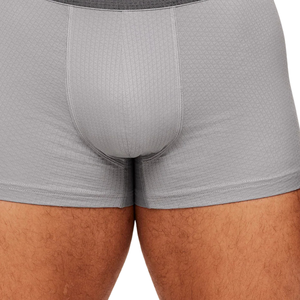 Boxers gris pour homme, respirants, extensibles, compressifs, anti-transpiration, pour le sport, la gym et les activités sportives. - Product Image 5