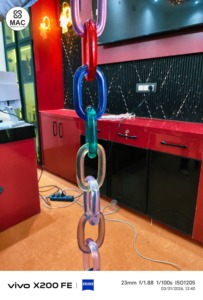 Eslabones de Cadena de Resina Epoxi Multicolor Premium, Aros Acrílicos, Adorno de Pared con Ángel, Exhibición de Sobremesa, Accesorios de Diseño de Interiores - Product Image 6