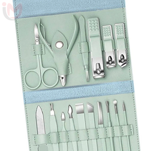 7 In 1 <b>Nail</b> <b>Kit</b> Stainless Steel Manicure Tools Set Portable Bag Classic Style Adult Use - Product Image 4