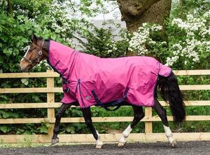 Equestrian 1200D Waterproof Breathable Winter Dressage Turnout Horse Rug Feather <b>Filled</b> Lining 2 Leg Straps Lightweight Luxury - Product Image 6