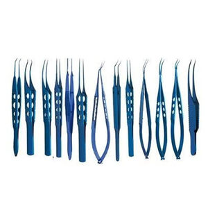 Juego de micropinzas oftálmicas de acero para implantes, personalizadas, de calidad premium, manuales, OEM, certificadas CE, Clase I - Product Image 4