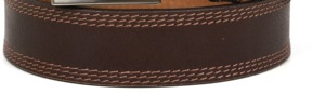 Cinturón de Cuero Genuino Marrón para Hombre, de Alta Calidad, Tendencia 2026, Resistente, Informal, para Uso Ocasional, Hebilla de Aleación Duradera, Ancho - Product Image 2