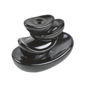 Support de bougie peint foncé fait main, au meilleur prix, pour la maison, la villa, la table à manger et comme centre de table de mariage - Product Image 6