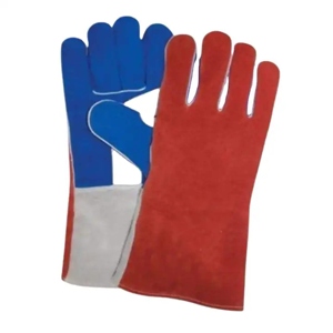 Gants de travail réfléchissants anti-chaleur et anti-étincelles de haute qualité, personnalisables avec logo, renforcés pour la sécurité de la soudure - Product Image 1