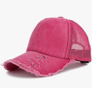 Wholesale Custom Blank Worn Out Washed Cotton Trucker <b>Cap</b> <b>Vintage</b> Distressed Adjustable Trucker <b>Cap</b> - Product Image 6