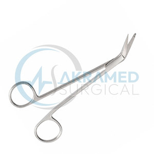 Taylor Brain Scissors Angled Stainless Steel <b>Neurosurgery</b> Surgical <b>Instrument</b> Reusable CE Certified Manual 18cm - Product Image 3