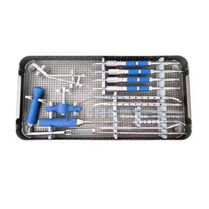 Kit d'instruments de précision pour la colonne vertébrale, rétracteur orthopédique pour discectomie, outils chirurgicaux vertébraux en acier inoxydable, kit médical - Product Image 3