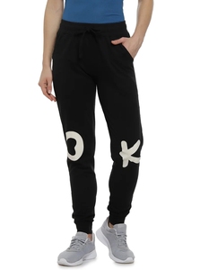 Pantalon de survêtement noir pour homme avec taille élastique et cordon de serrage, poches latérales, joggers décontractés en tissu tricoté mi-lourd, idéal pour l'automne - Product Image 2