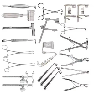 PISSCO Assorted Dental <b>Instruments</b> Set Surgical Kit Dental Surgical <b>Instruments</b> Set Complete Kit 54 PCS German Stainless Steel - Product Image 2
