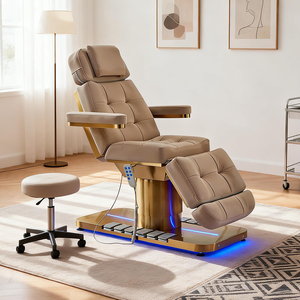 Table de Soin Électrique Hydraulique Professionnelle pour Spa, Massage Facial, Meuble Métallique Moderne pour Tatouage, Soins des Cils - Product Image 4