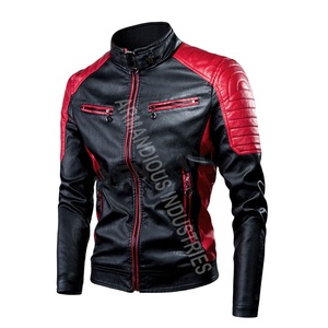 Hot Selling Vintage Riding Biker Motorcycle Leather <b>Jackets</b> <b>Men</b> Winter Custom Coats Hooded <b>Light</b> New Arrival XL Fabric <b>Jacket</b> - Product Image 1