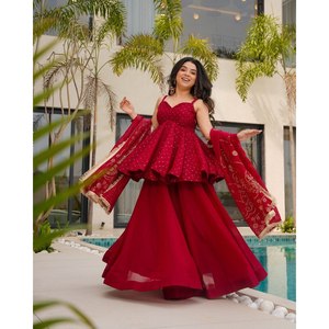 ชุดออกงานสีเบจ ดีไซน์เนอร์ RTC เสื้อ-กางเกง และผ้าคลุมไหล่ น้ำหนัก 1 กก. ไซส์ XL - Product Image 5