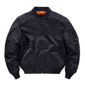 Bulk Order bomber <b>jacket</b> with <b>suede</b> bomber styling, oversized bomber fit for US brands Wholesale Custom Logo - Product Image 2