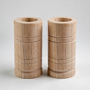 Vaso de Agua de Madera de Jamun Natural – Taza Ecológica de Madera para Beber, Empaque Personalizado, Proveedor Mayorista de la India - Product Image 2