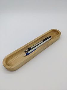 Handmade Wooden <b>Pen</b> <b>Holder</b> with Natural Rustic Design, <b>Desktop</b> Organizer for <b>Pens</b>, Pencils, Markers and Office Stationery - Product Image 3