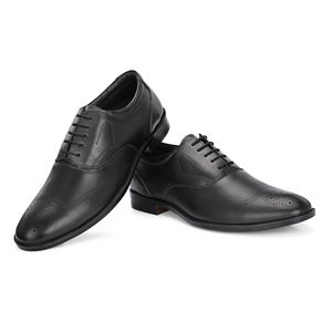 Genuine Leather Men Dress <b>Shoes</b> Classic Business Formal Footwear Soft Cowhide Leather <b>Lace</b> Up <b>Shoes</b> for Office Wedding and Work - Product Image 4