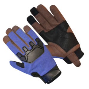 ถุงมือช่างอามาร่า ทำจากหนังสังเคราะห์ พร้อมแผ่น TPR ป้องกันมือสำหรับงานอุตสาหกรรม - Product Image 2